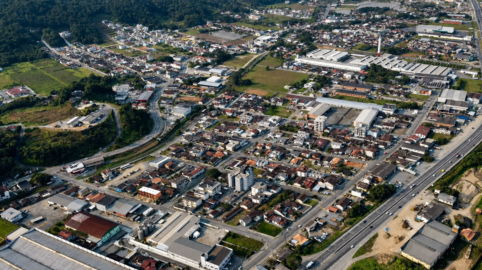 Vista aérea Guaramirim