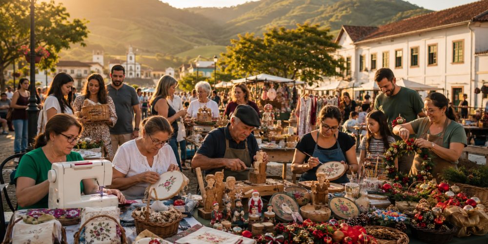Artesãos de Guaramirim: mãos que transformam memória em renda
