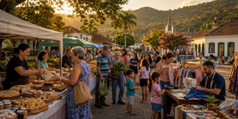 Economia solidária: pequenos produtores e empreendedores que movimentam os bairros